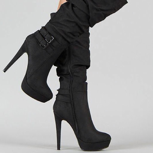 botas con tacon