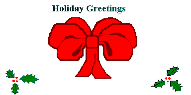 Holiday Greetings