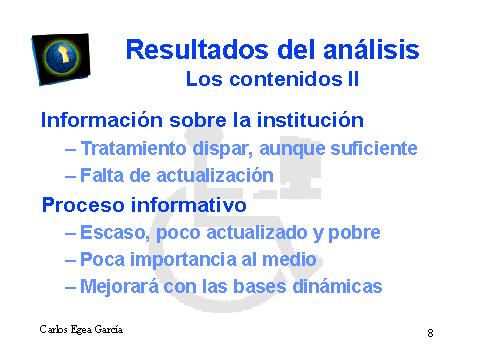 Diapositiva 8. Consultar contenido en versi�n s�lo texto