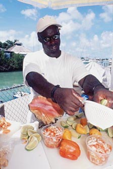 Conch Vendor