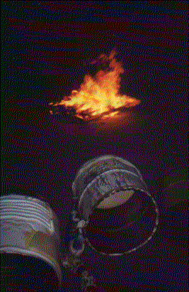 Heating of Goat Skin Drums