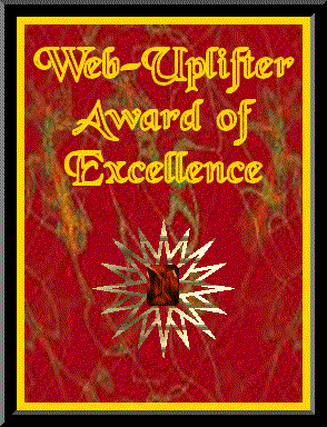 award from Web Uplifter 2003