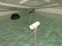 Inside the sump