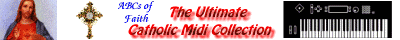 You can get FREE sound files from  the ABCs 
of Faith - host of the Ultimate Internet Catholic Midi  Collection!