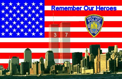 Click here for a memorial site dedicated to the NY Port Authority Police heroes of 9-11-2001.