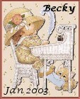 January's PenPal, Becky