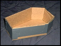 tape around perimeter