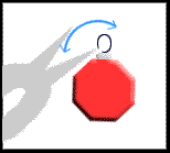 use the round nose pliers to bend a circle
