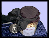 top view of jar