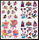 Sandylion stickers