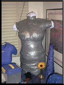 picture of sewing double finished