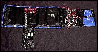 jewelry pouch packed