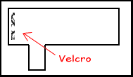 sewing velcro