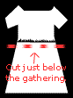 cut skirt from dress