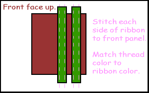 sewing ribbon