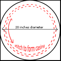 sew for casing