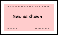 sewing directions