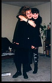 Cat and sister