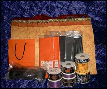 gift wrapping supplies