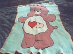 Jeanne's completed Afghan