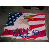 Eagle Weeps Afghan by Linda Gelb
