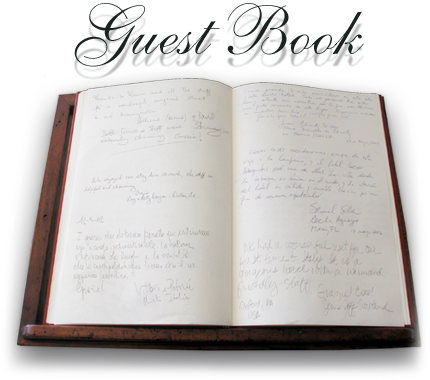 Sign The New Bond Guestbook