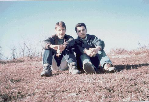 DJ KARACA with his friend Serif