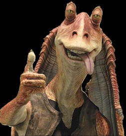 Jar Jar doesn't mind the quirks!