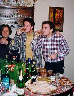 � t�o bom beber com a fam�lia...