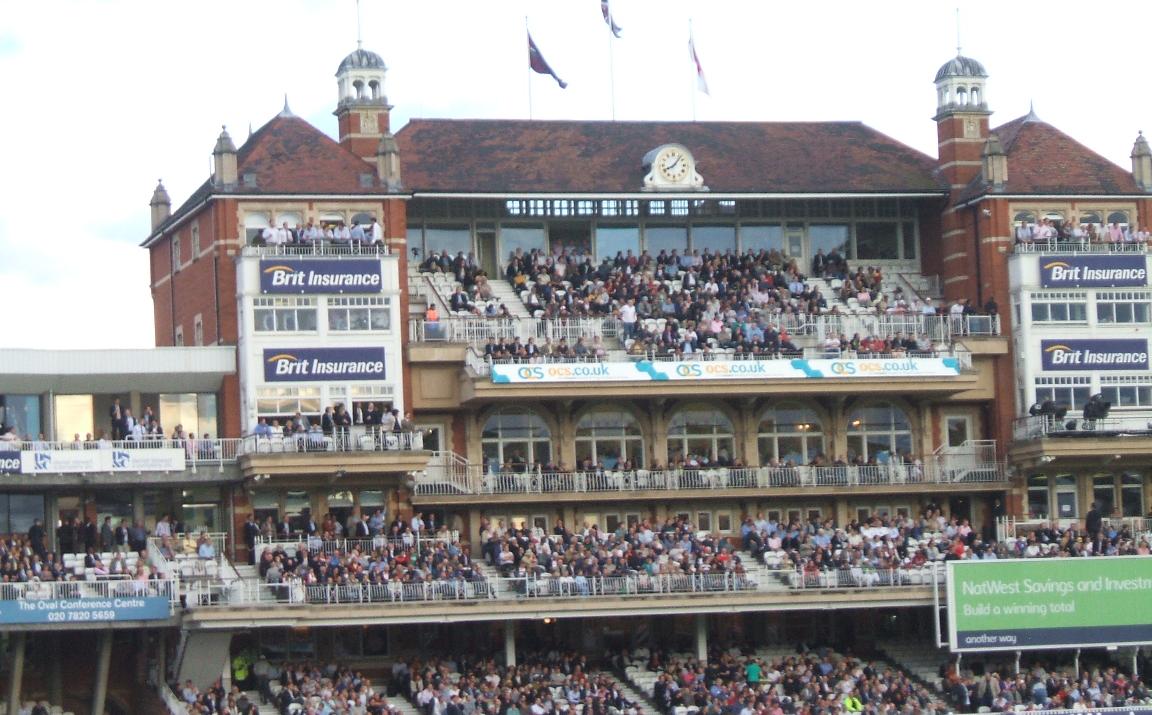 The Oval Pavillion and members area