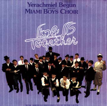Miami Boys Choir - Jaquette du CD - Klal Yisroel Together