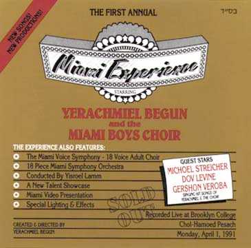 Miami Boys Choir - Jaquette du CD - The First Annual Miami Experience