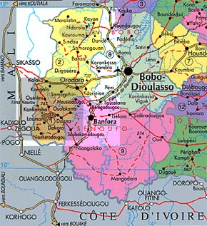 le pays S&eacute;noufo au Burkina Faso