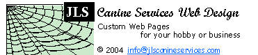 JLS Canine Services Web Design