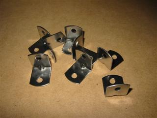 'L' brackets used for support