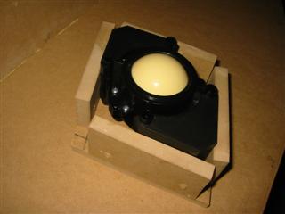 To save $20 on a trackball mounting plate, I made my own out of wood!