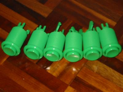 Green buttons - player 2 buttons