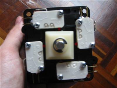 Joystick with 8-way adapter installed
