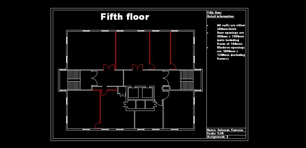 Fifth floor