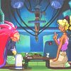 Washu e Mihoshi (Ryoko no fundo)