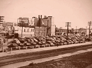 This is how the area looked when Bro. Hyles came to town.