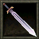 Mithril Butterknife ( may as well b ). Defencive weapon. Damage 9-29 Spell Weaken (M- It)