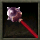 Adamantite Spiked Ugly Stick. Seccondary weapon. Damage 26-40 Spell Weaken (D+ M- It)