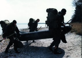 Kursus i Kampsv�mning ved Fr�mandskorpset (c) FKP