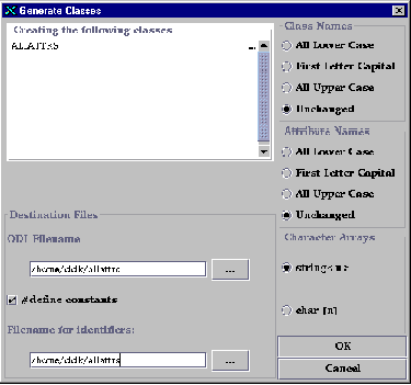Java Database Creation