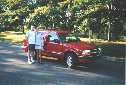 Kevin & Amy about to embark on their trip.