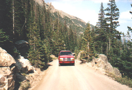 Nice off-road trail in RMNP