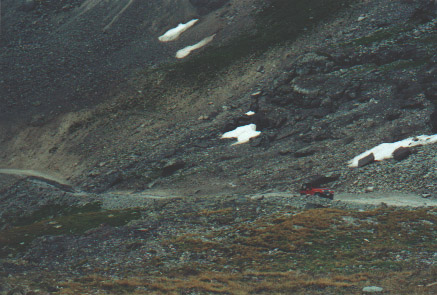 The trail to Imogene Pass