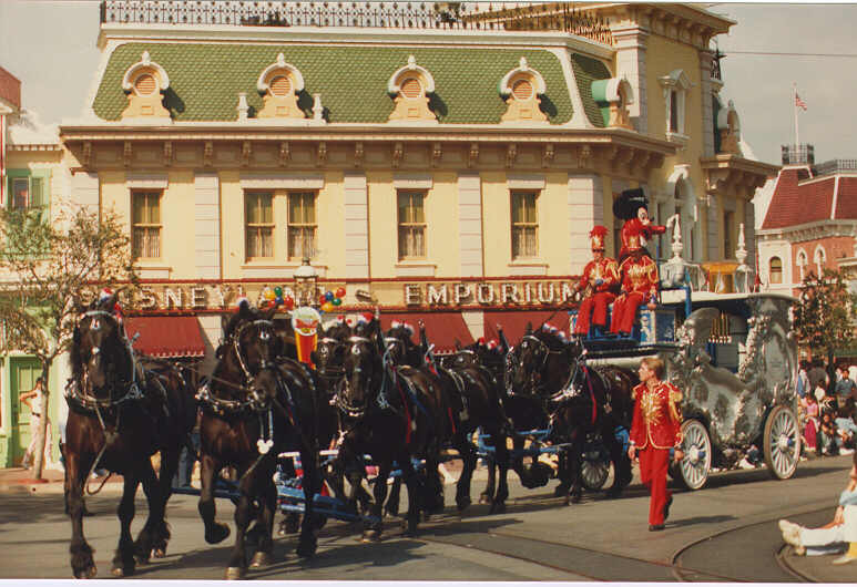 Mickey Leading Parade