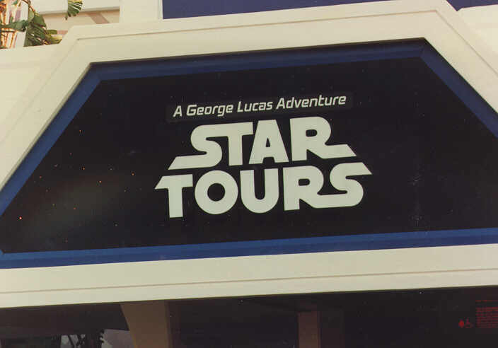 Star Tours 1st Sign